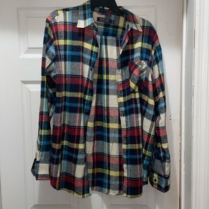 Large plaid flannel!